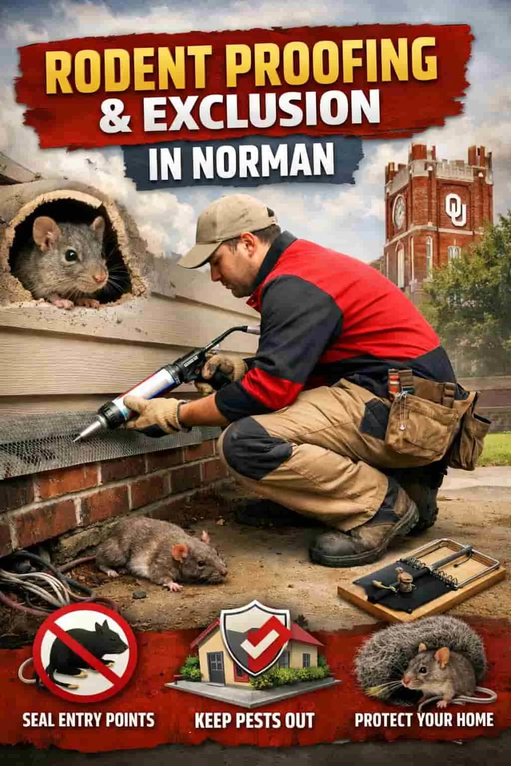 Rodent Proofing and Exclusion in Norman